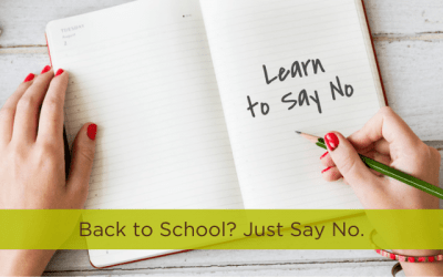 Back to School? Just Say No.