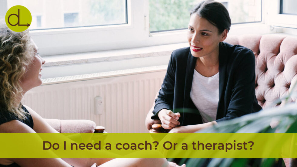 The ambiguous land between coaching and therapy