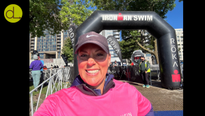 Darcy at the September 2025 Iron Man