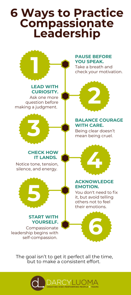 6 Ways to Practice Compassionate Leadership