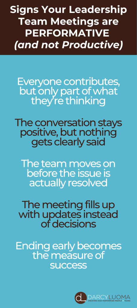Why Leadership Team Meetings Feel Like a Waste of Time