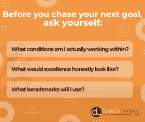 Before you set a goal, consider how you want to measure success.